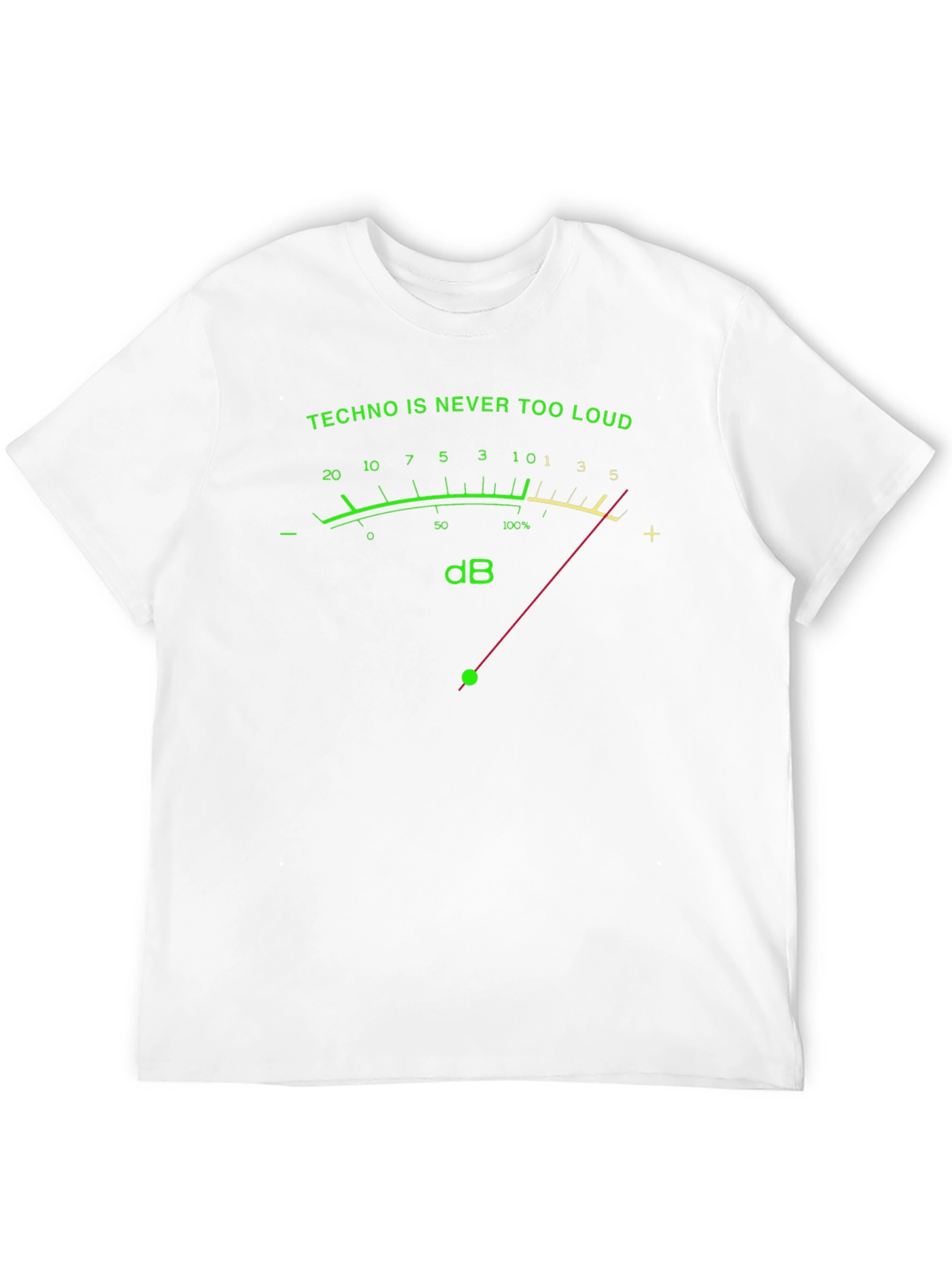 Techno is Never Too Loud Graphic T-Shirt