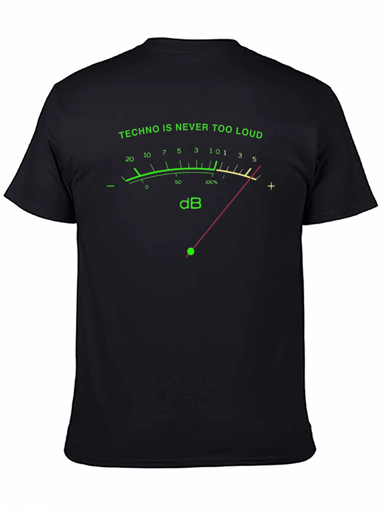 Techno is Never Too Loud Graphic T-Shirt