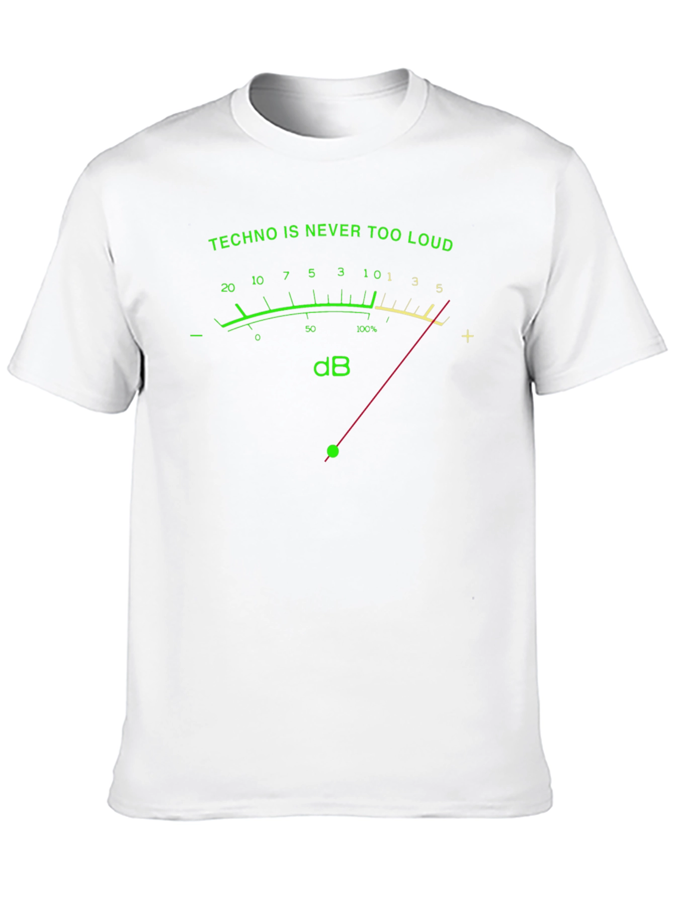 Techno is Never Too Loud Graphic T-Shirt