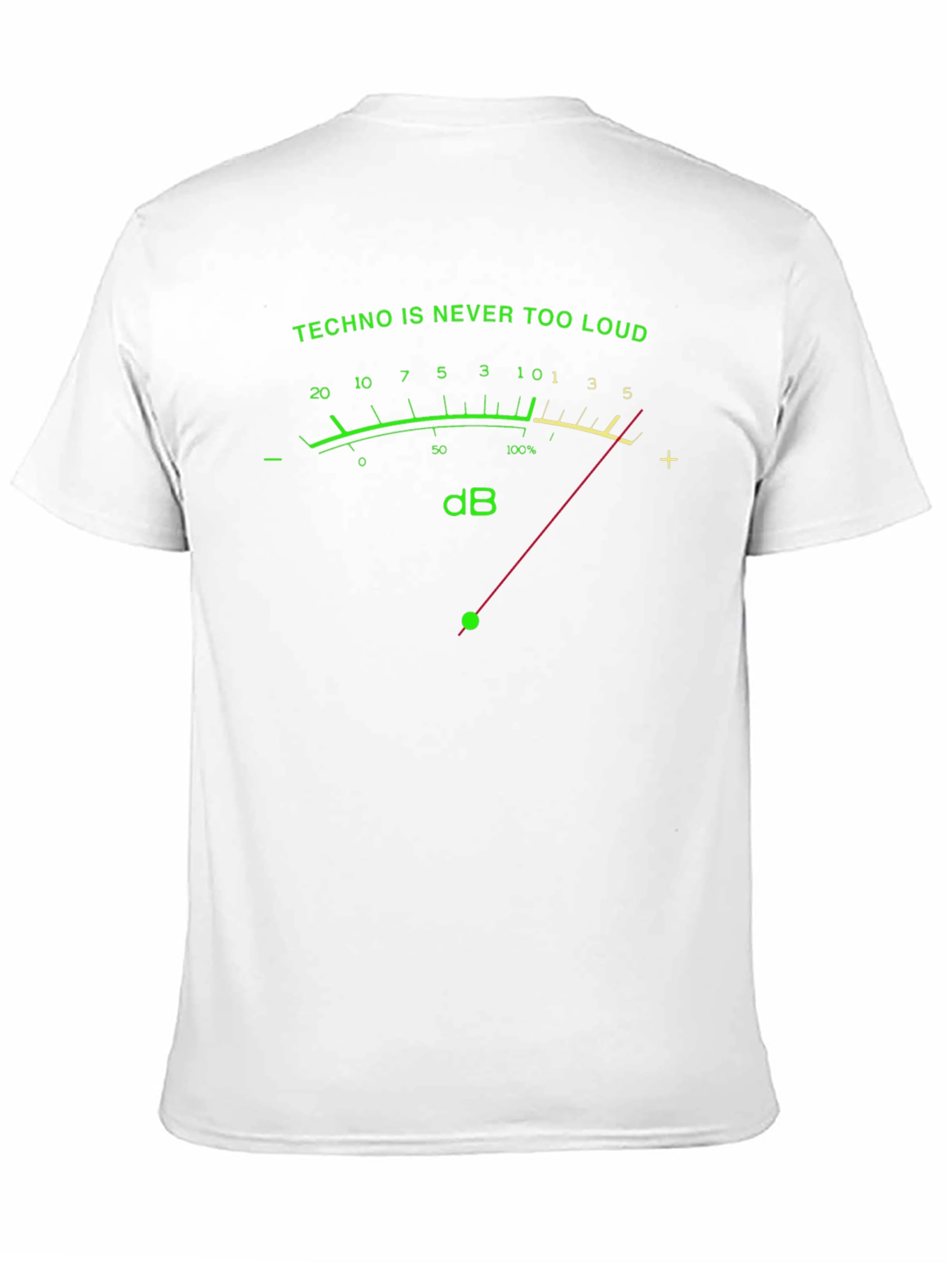 Techno is Never Too Loud Graphic T-Shirt