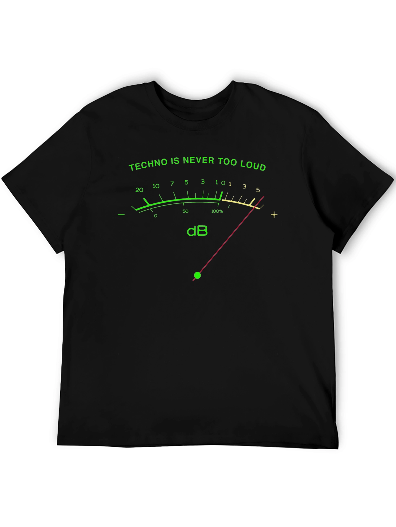 Techno is Never Too Loud Graphic T-Shirt