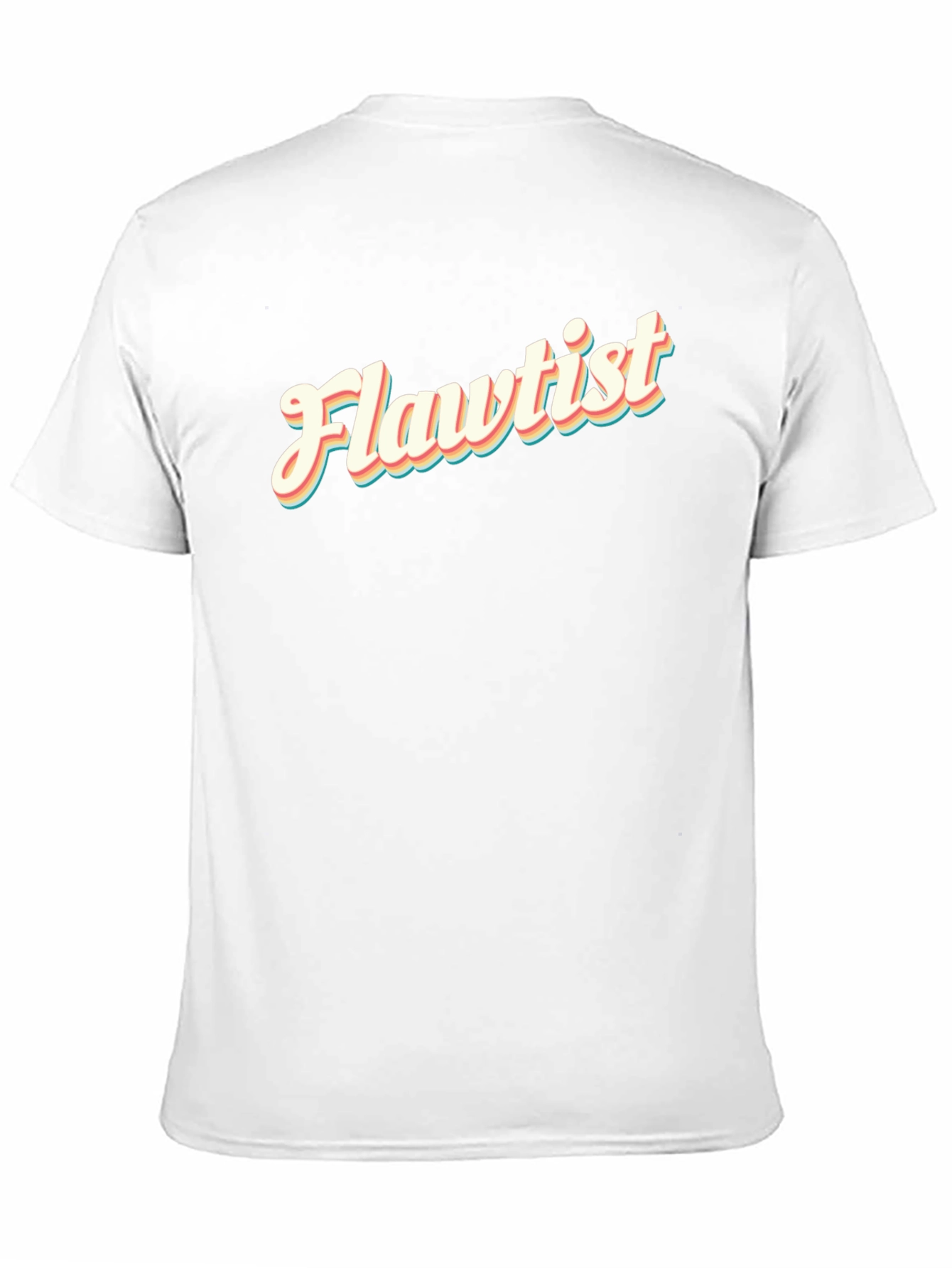 Flawtist Graphic Tee - Trendy Black T-Shirt