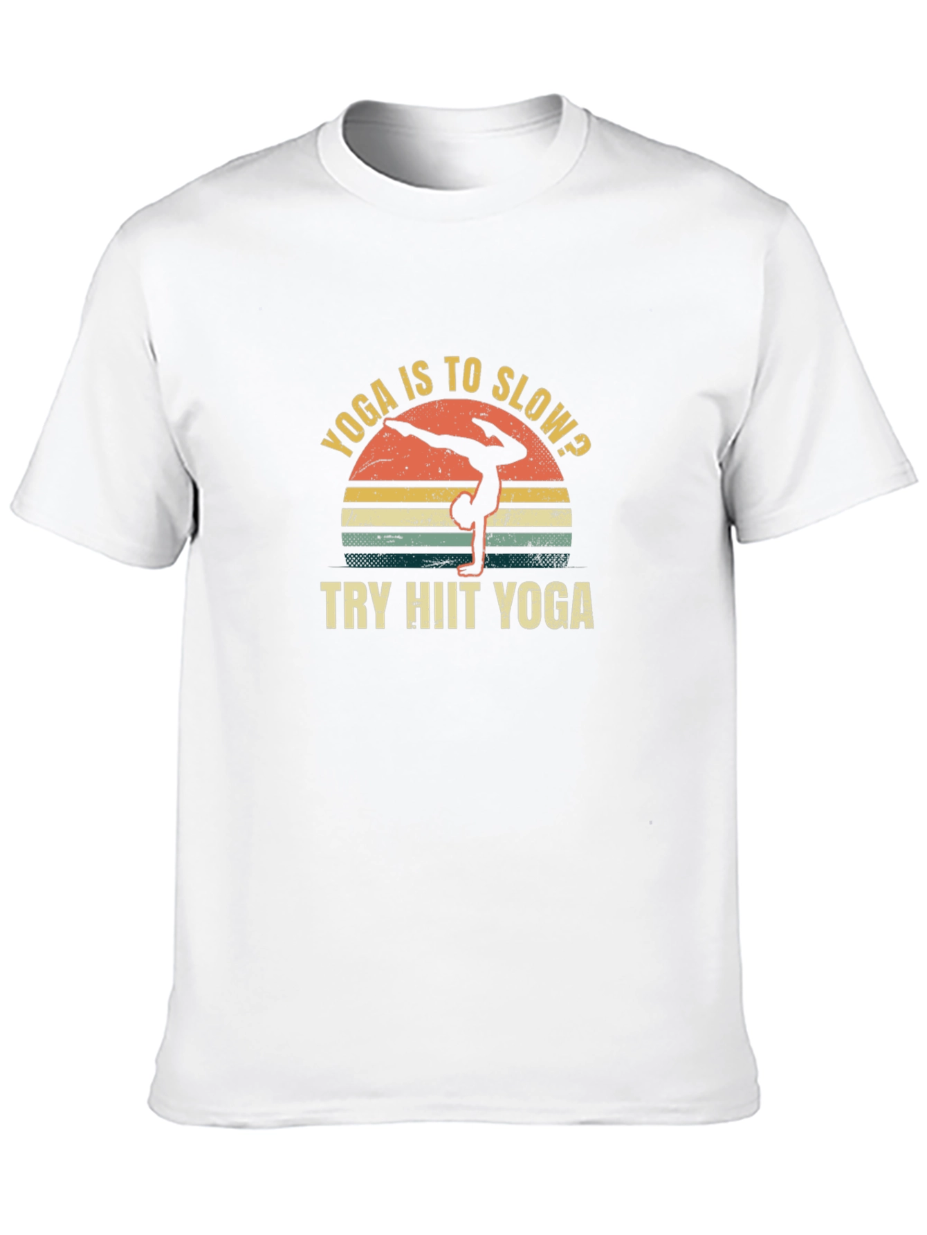 Yoga HIIT Black Graphic Tee