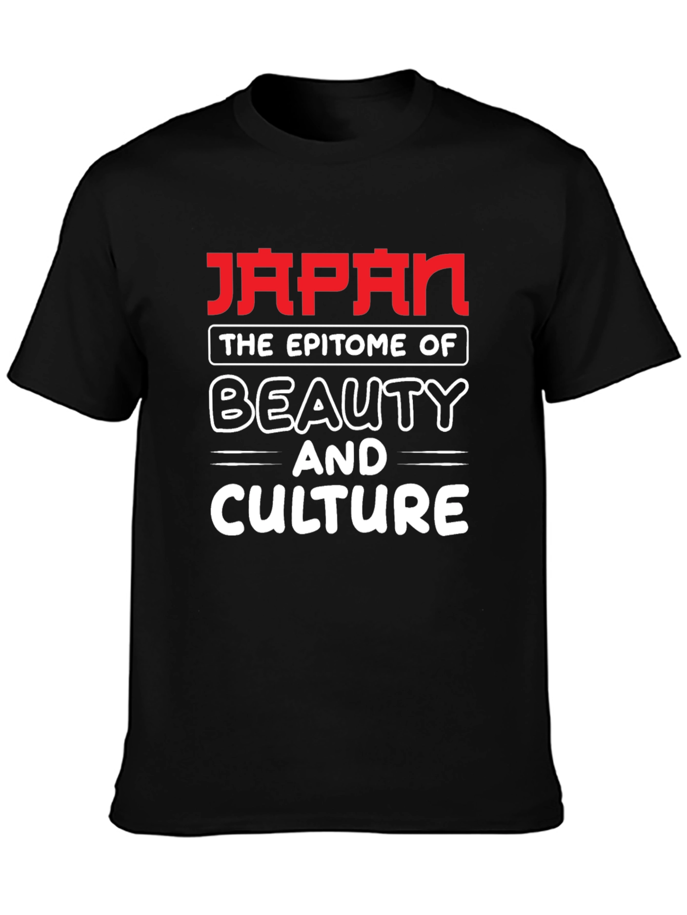 Japan Beauty & Culture Graphic Tee