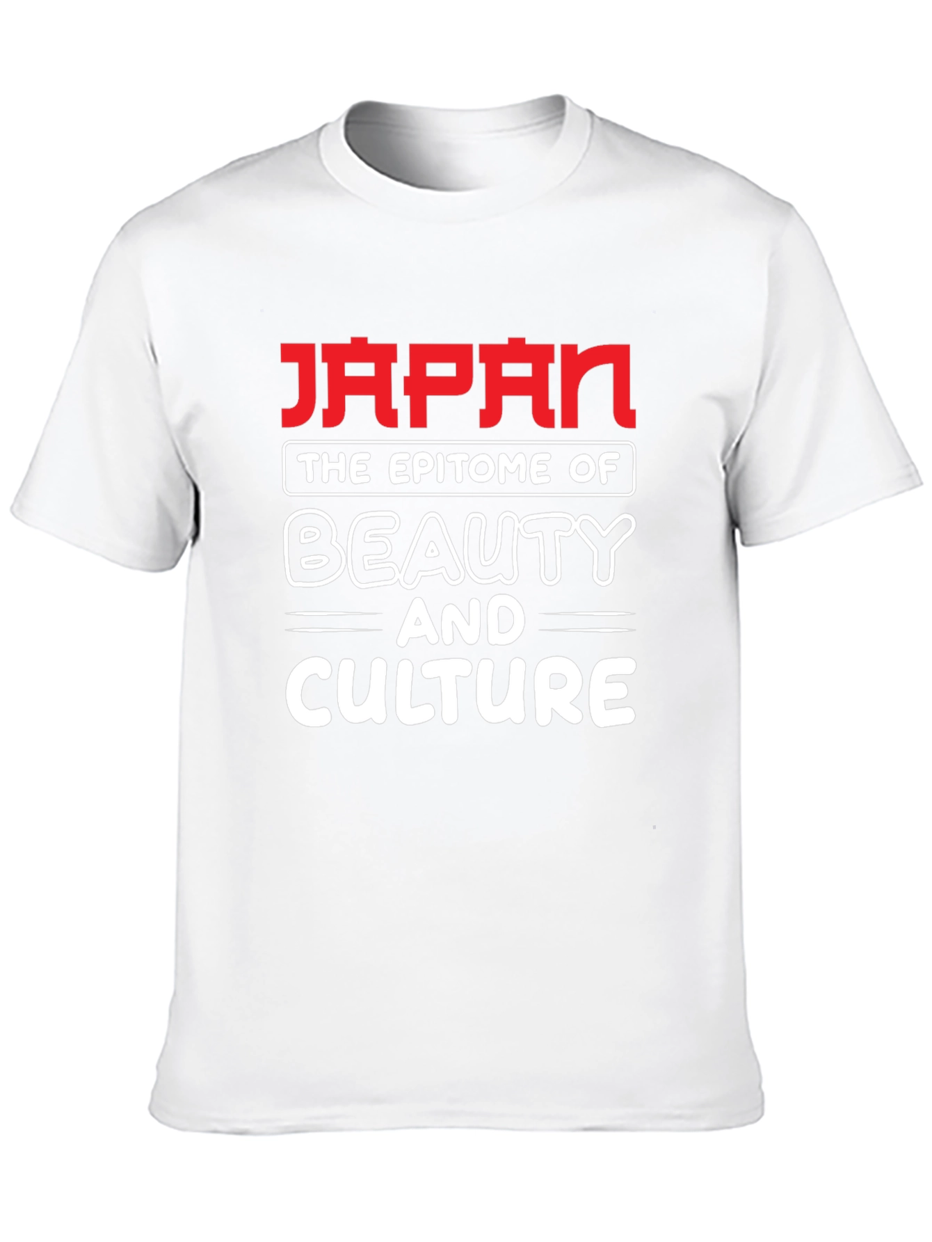 Japan Beauty & Culture Graphic Tee