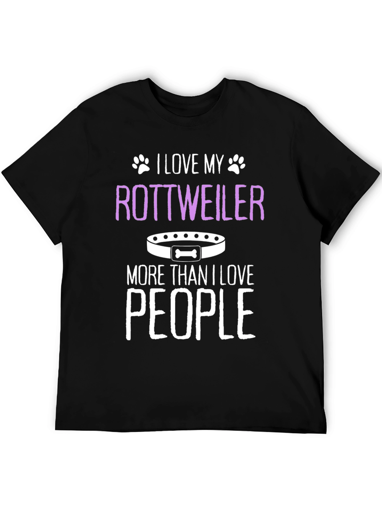 I Love My Rottweiler T-Shirt - Dog Lover Gift