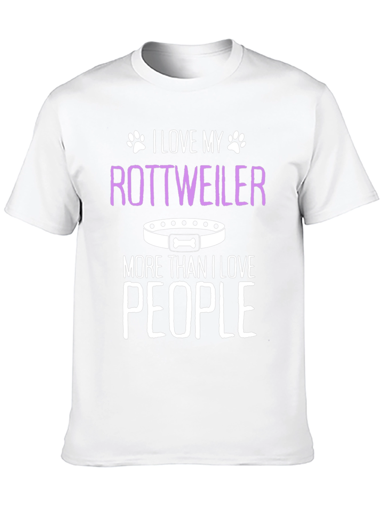 I Love My Rottweiler T-Shirt - Dog Lover Gift