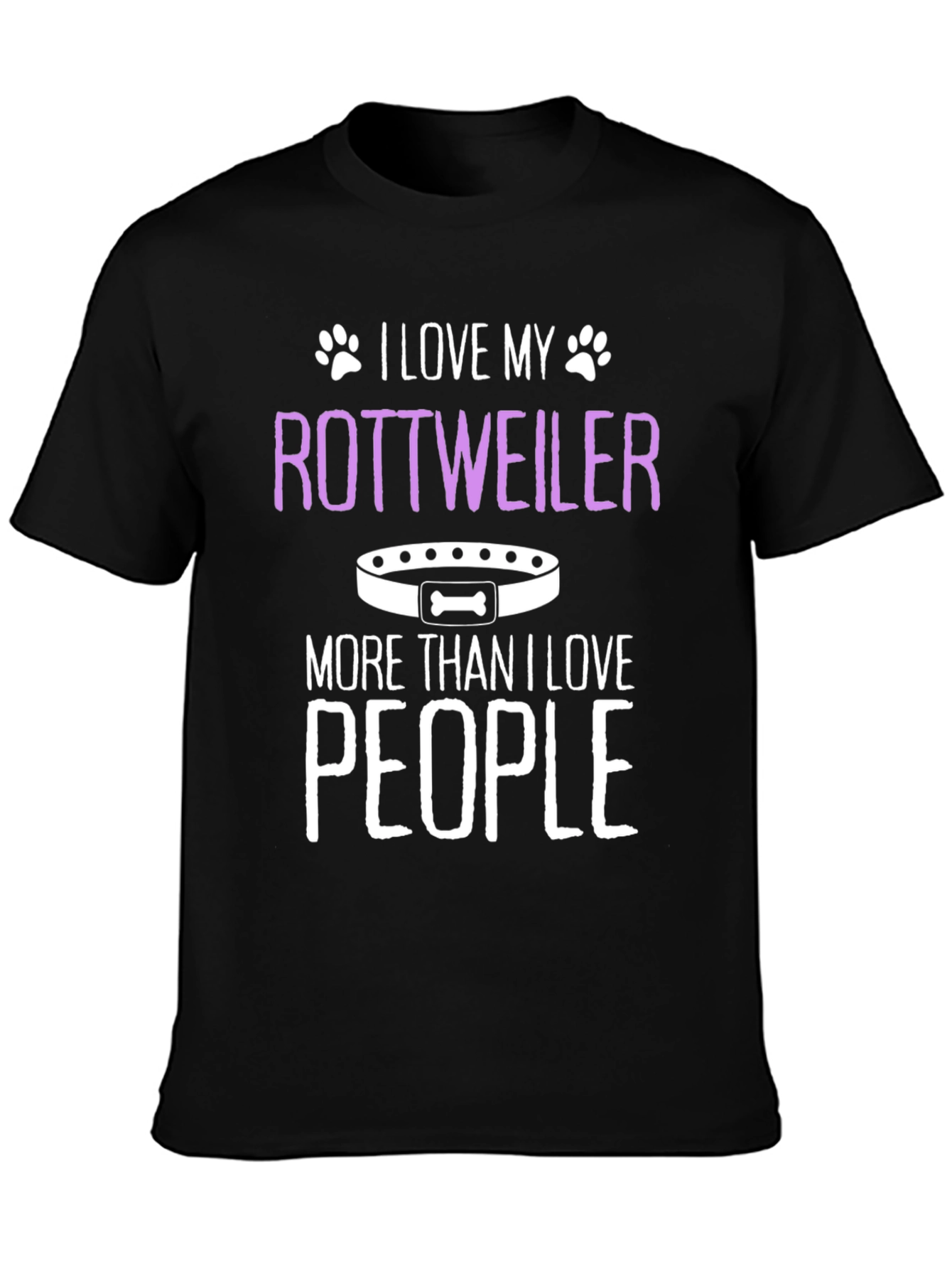 I Love My Rottweiler T-Shirt - Dog Lover Gift