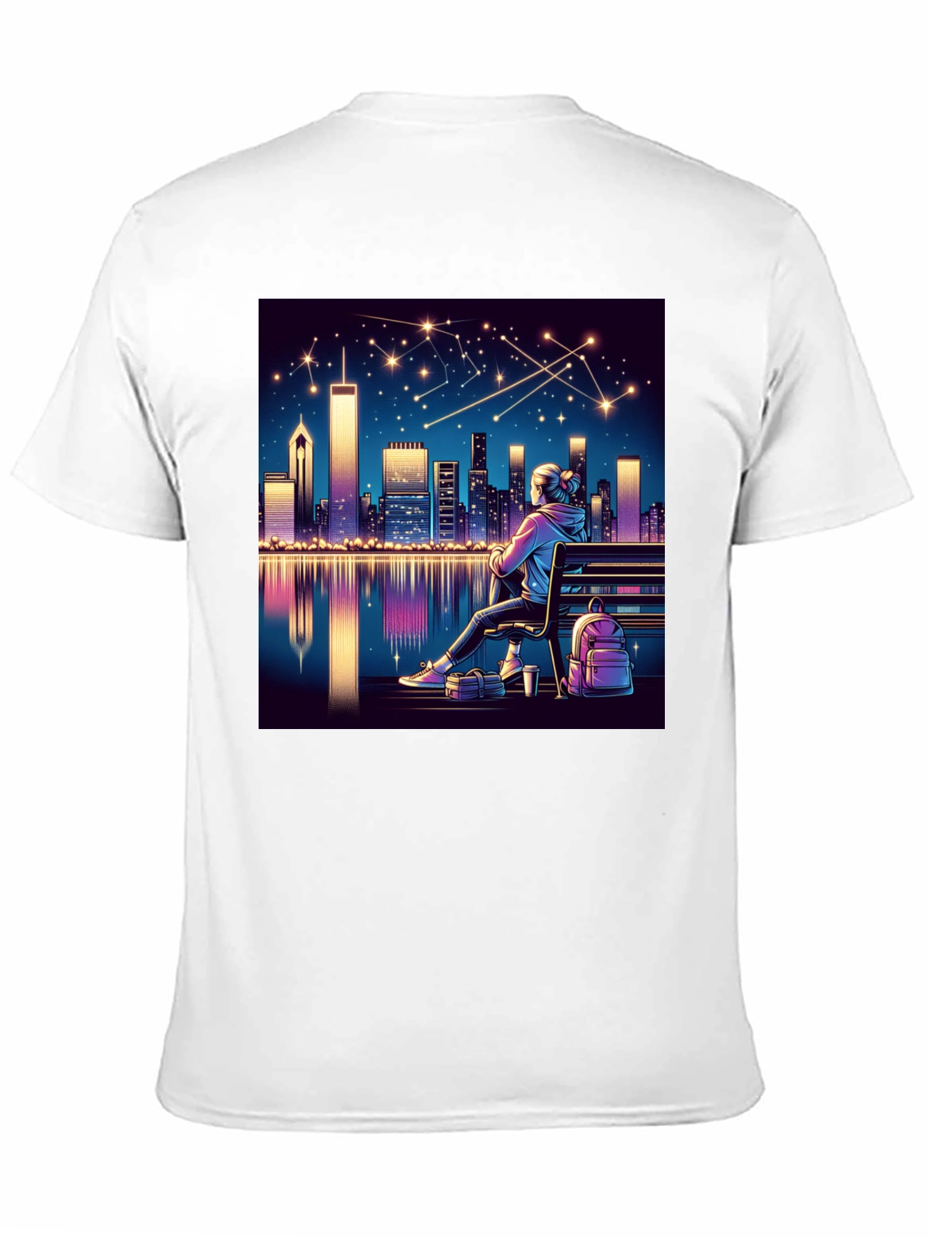 Night Cityscape T-Shirt