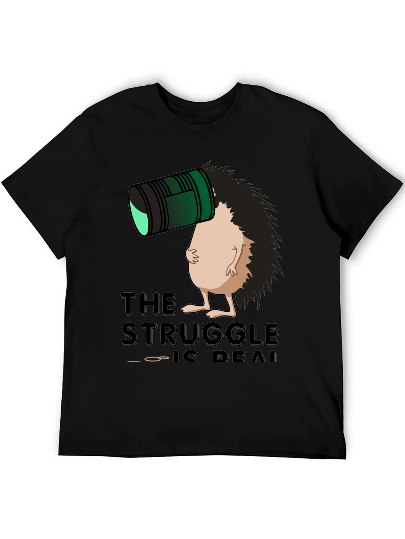 The Struggle Is Real Hedgehog T-Shirt