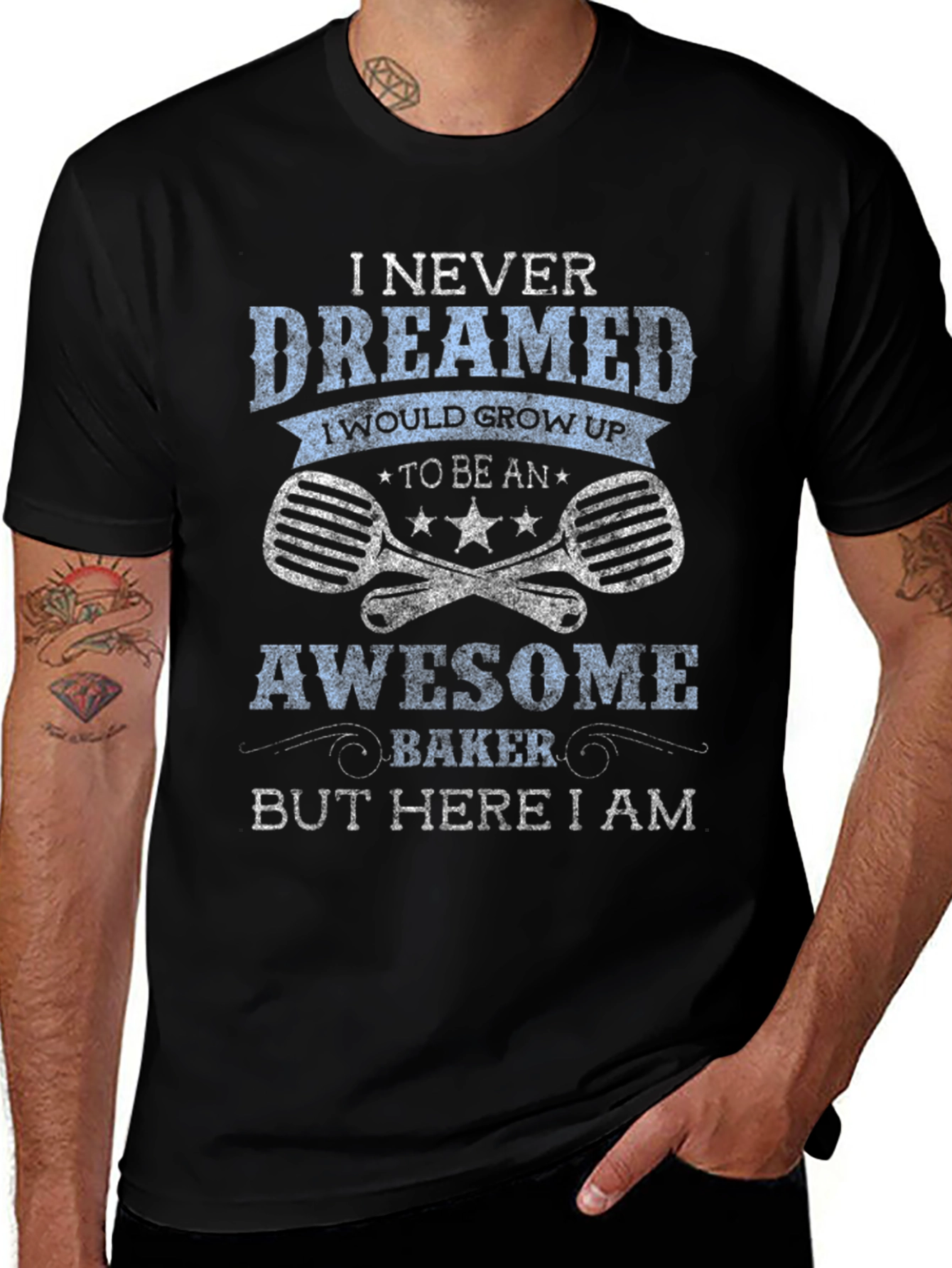 Awesome Baker Graphic T-Shirt
