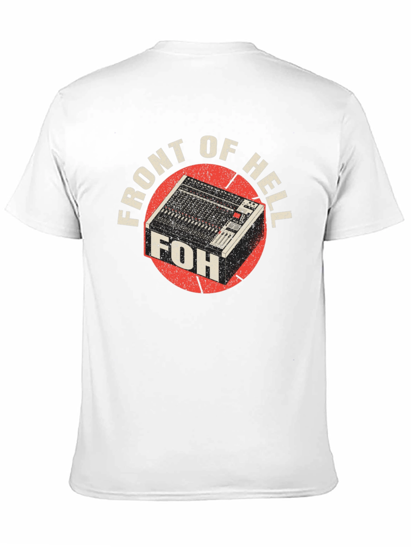 Front of Hell (FOH) Mixing Console T-Shirt