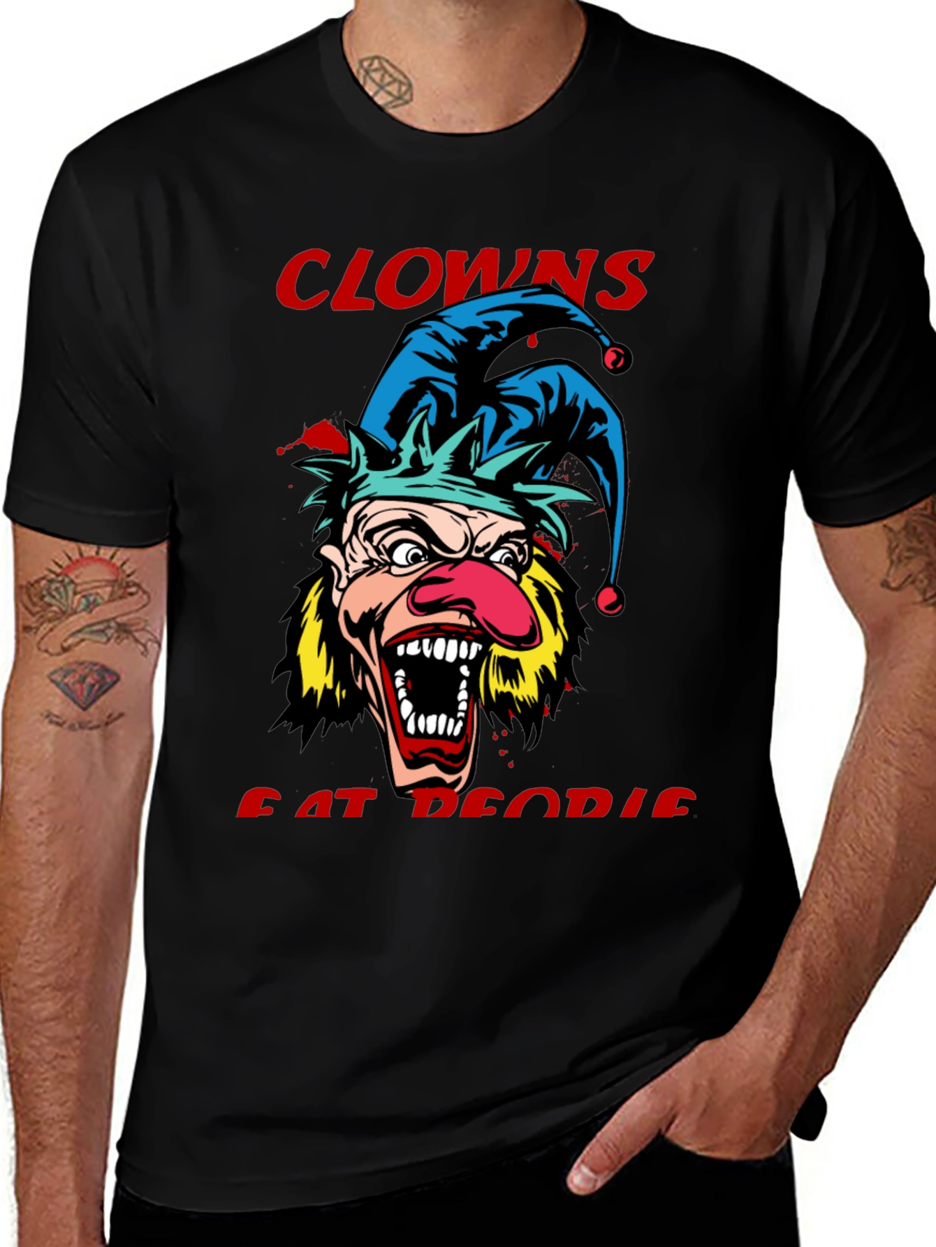 Clowns Eat People Graphic Tee