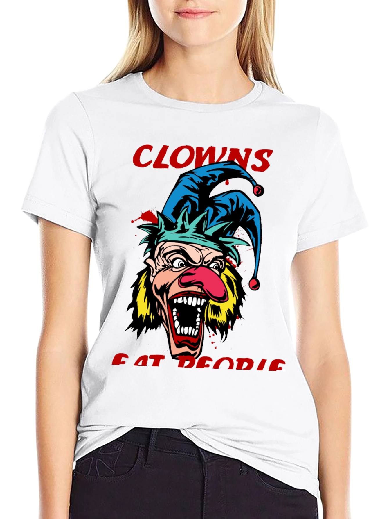 Clowns Eat People Graphic Tee