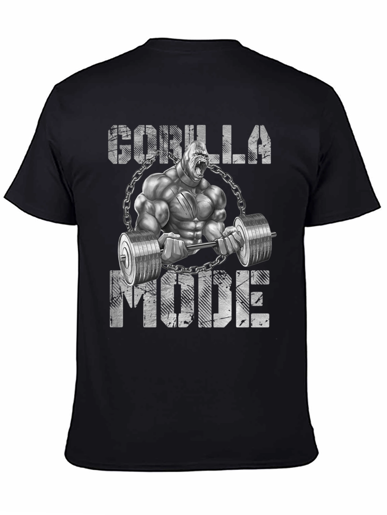 Gorilla Mode Gym T-Shirt - Bodybuilding Fitness Tee
