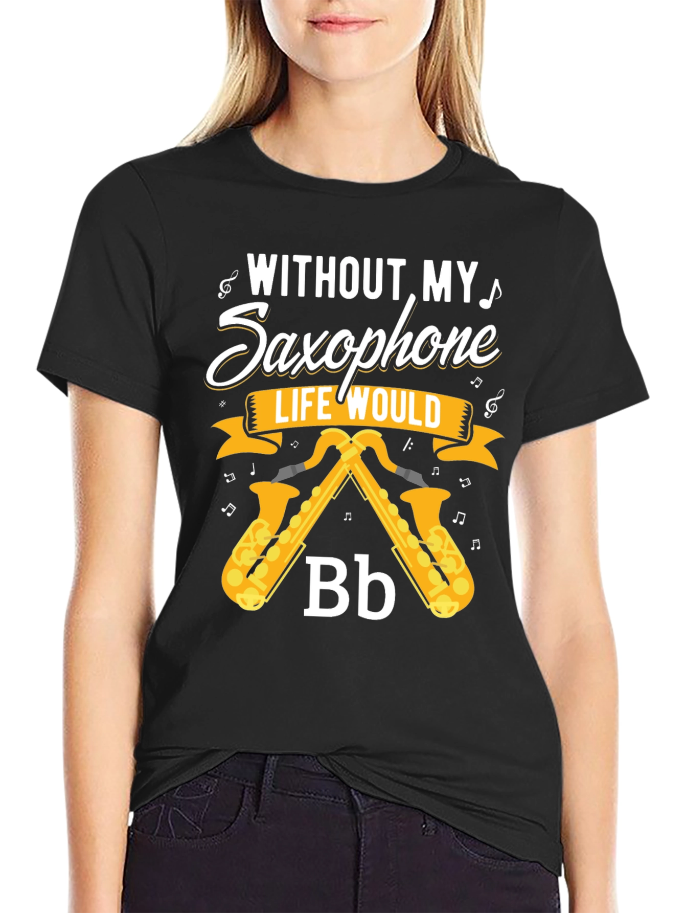 Saxophone T-Shirt - Music Lover Tee