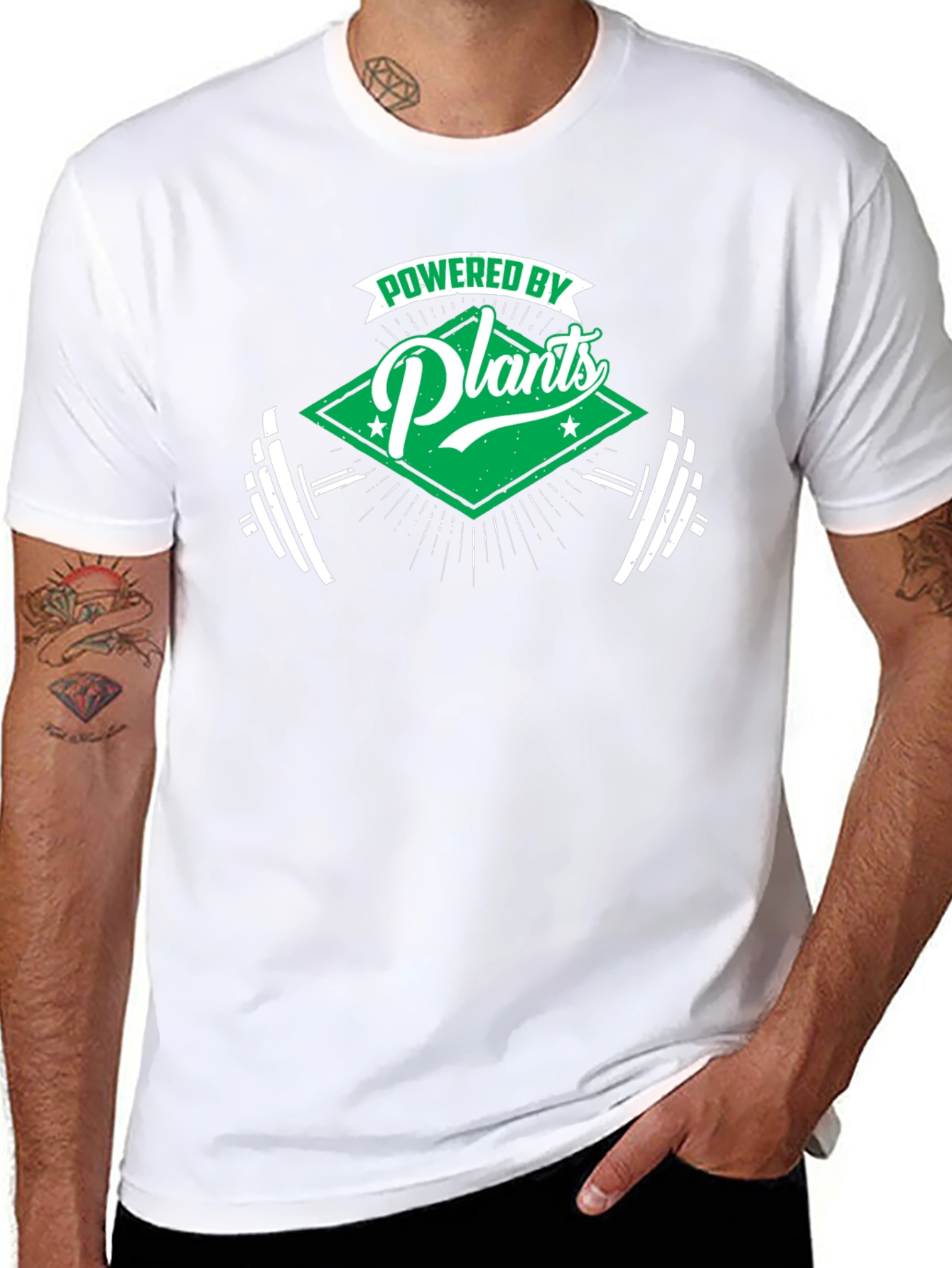 Powered by Plants Graphic T-Shirt