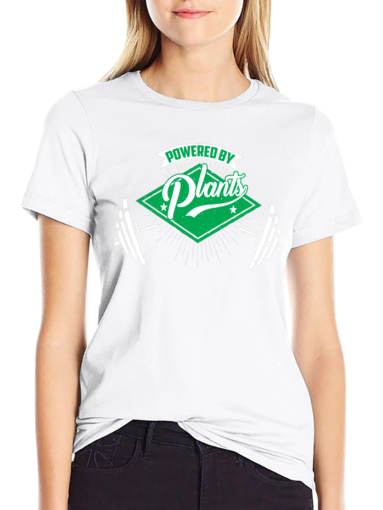 Powered by Plants Graphic T-Shirt