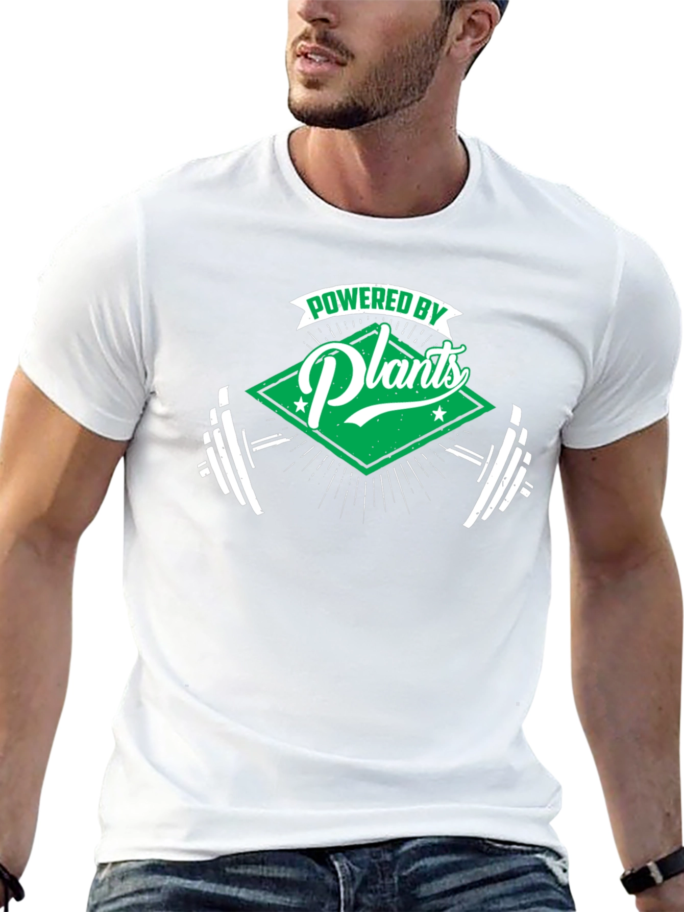 Powered by Plants Graphic T-Shirt