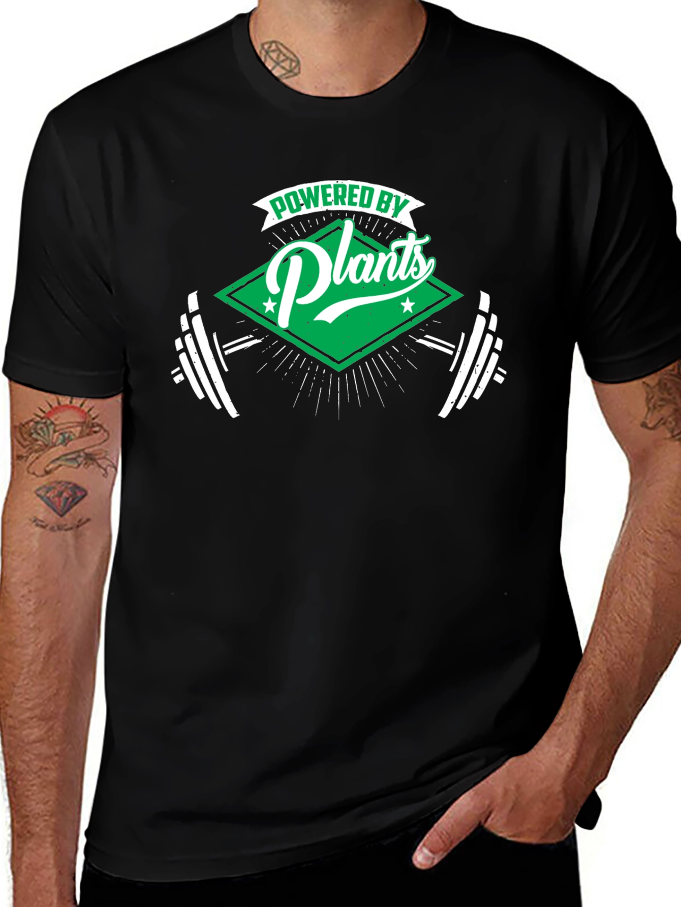 Powered by Plants Graphic T-Shirt
