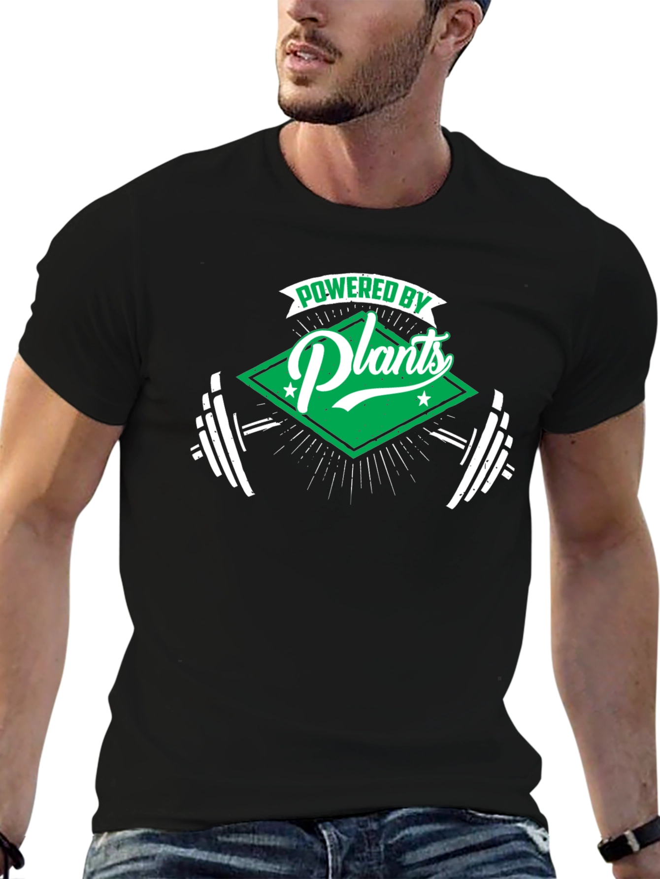 Powered by Plants Graphic T-Shirt