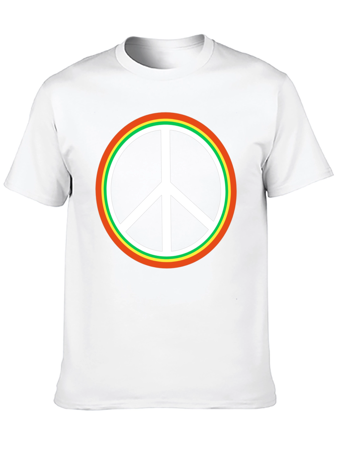 Peace Sign Black T-Shirt
