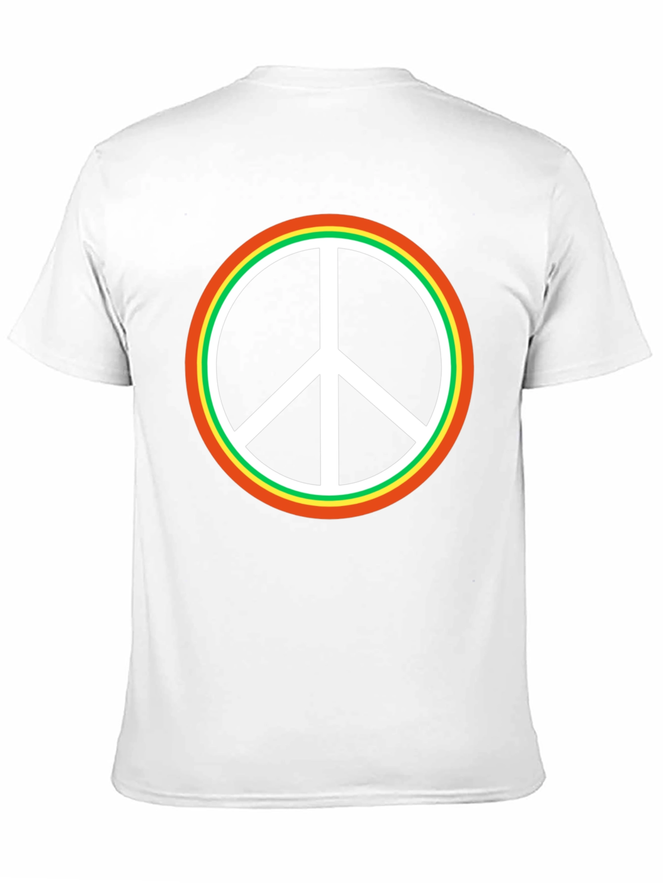 Peace Sign Black T-Shirt