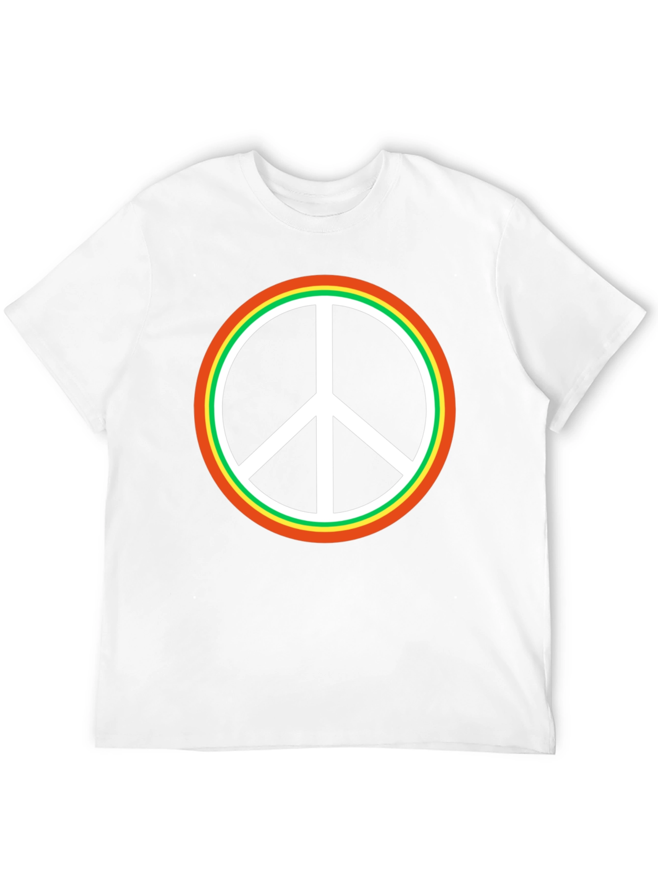 Peace Sign Black T-Shirt