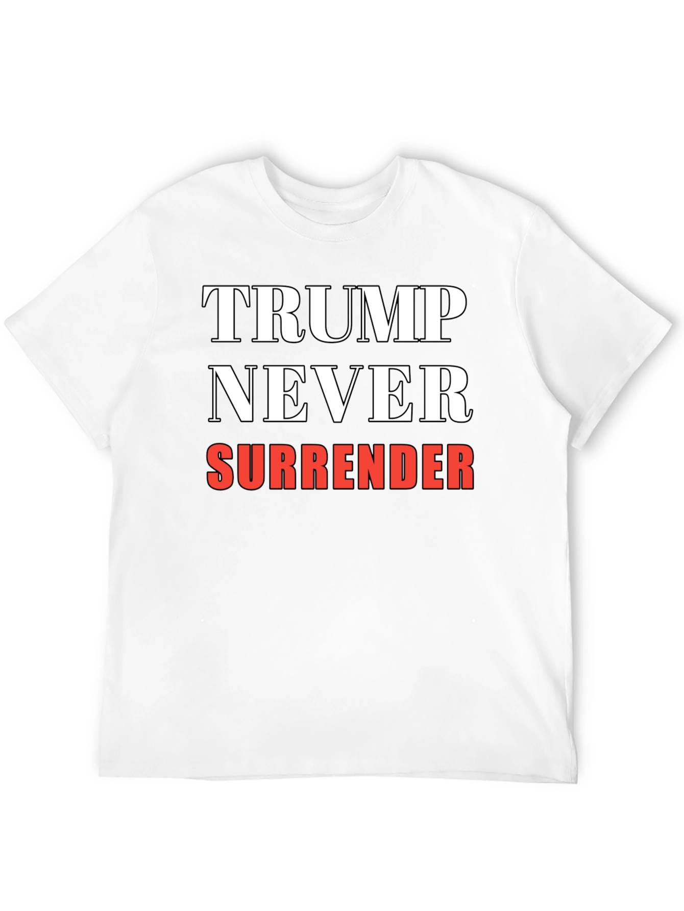 Trump Never Surrender Graphic Tee