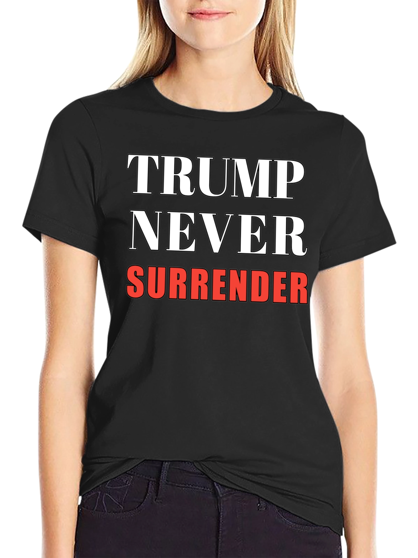 Trump Never Surrender Graphic Tee