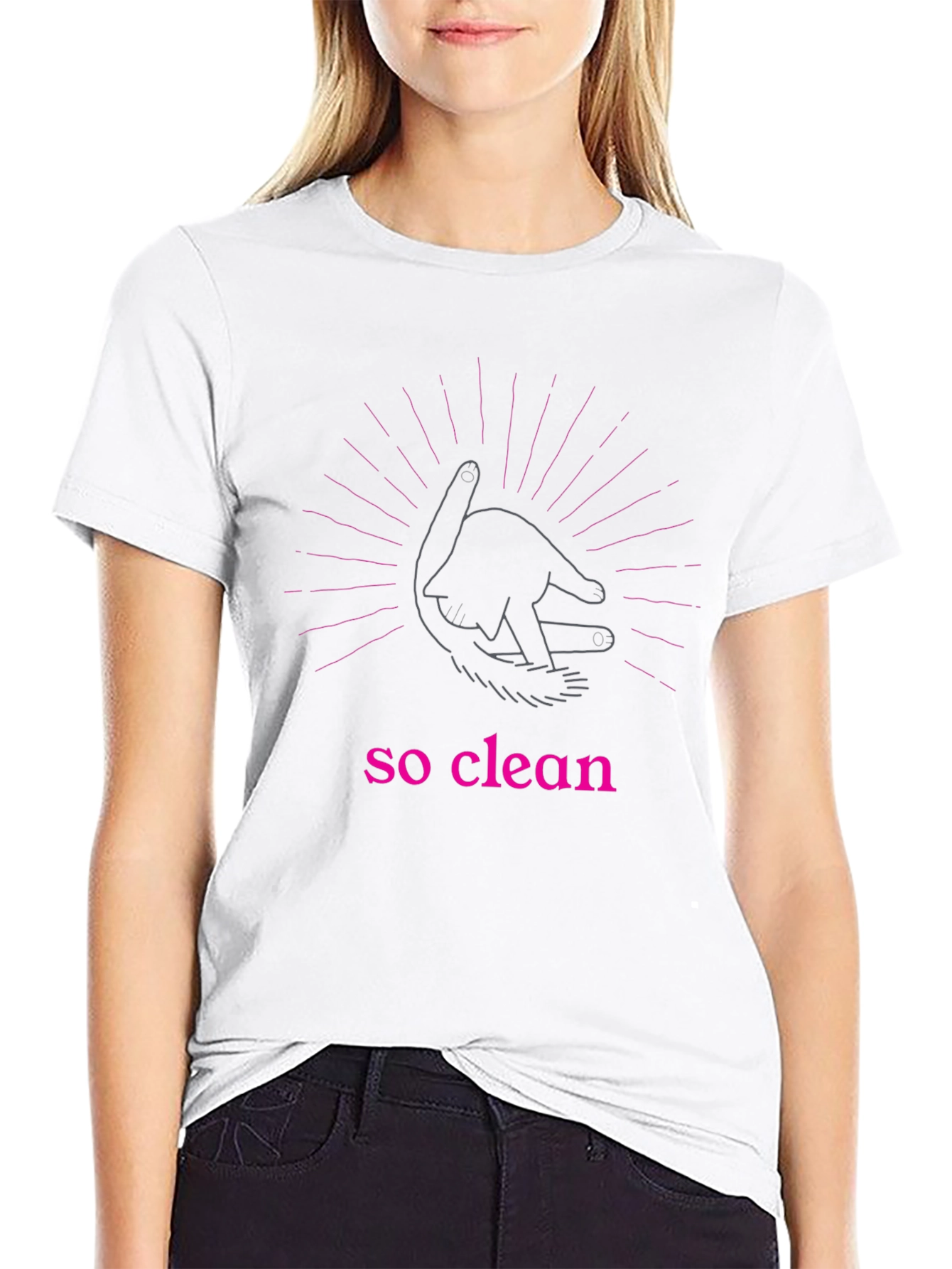 So Clean Graphic Tee - Stylish & Unique