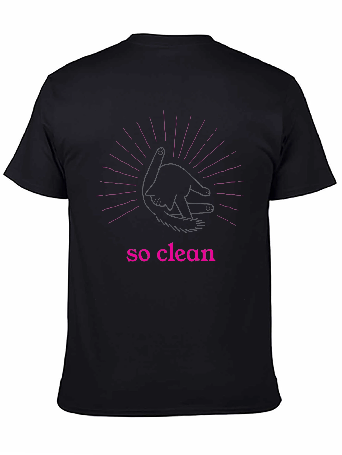 So Clean Graphic Tee - Stylish & Unique