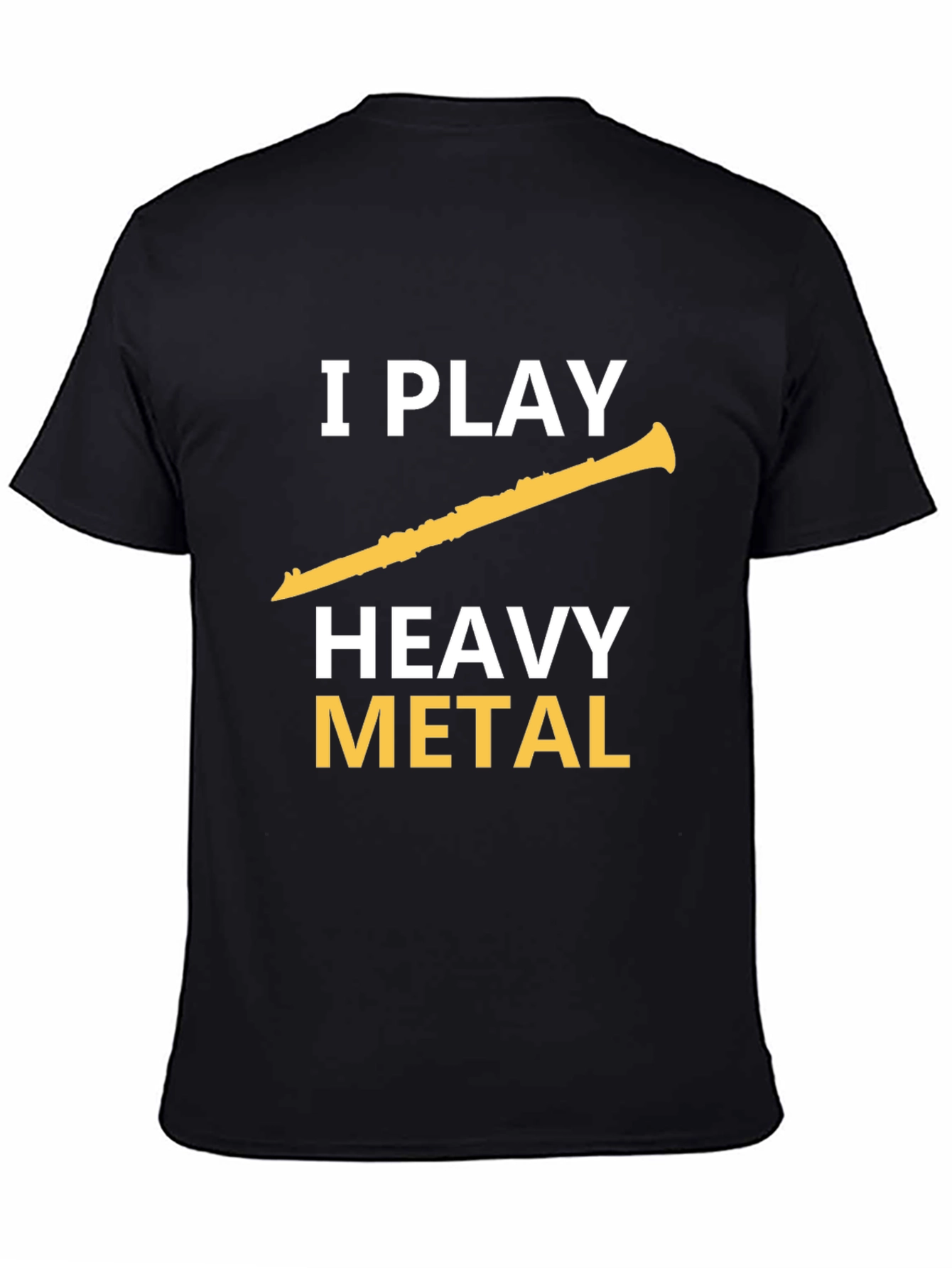 I Play Heavy Metal Clarinet T-Shirt
