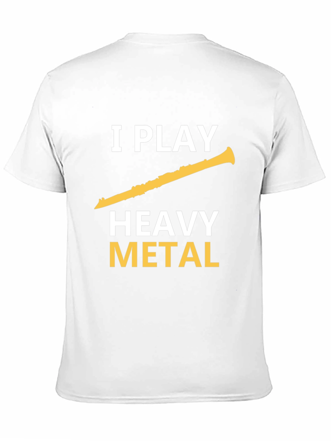 I Play Heavy Metal Clarinet T-Shirt