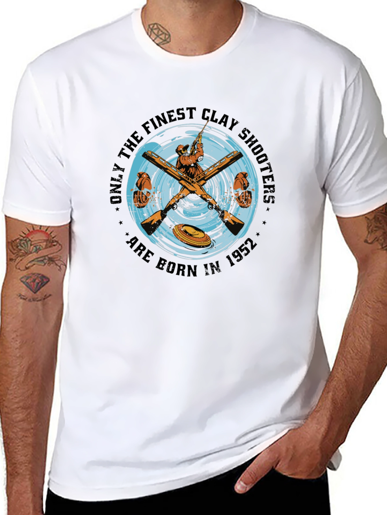 Finest Clay Shooters Born 1952 T-Shirt