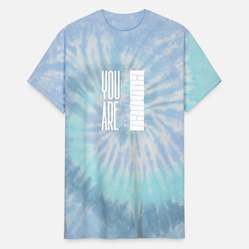 You Are Enough" Inspirational Optical quote