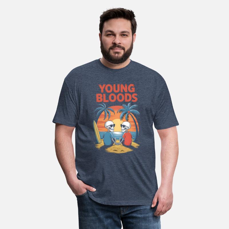 Young Bloods at beach