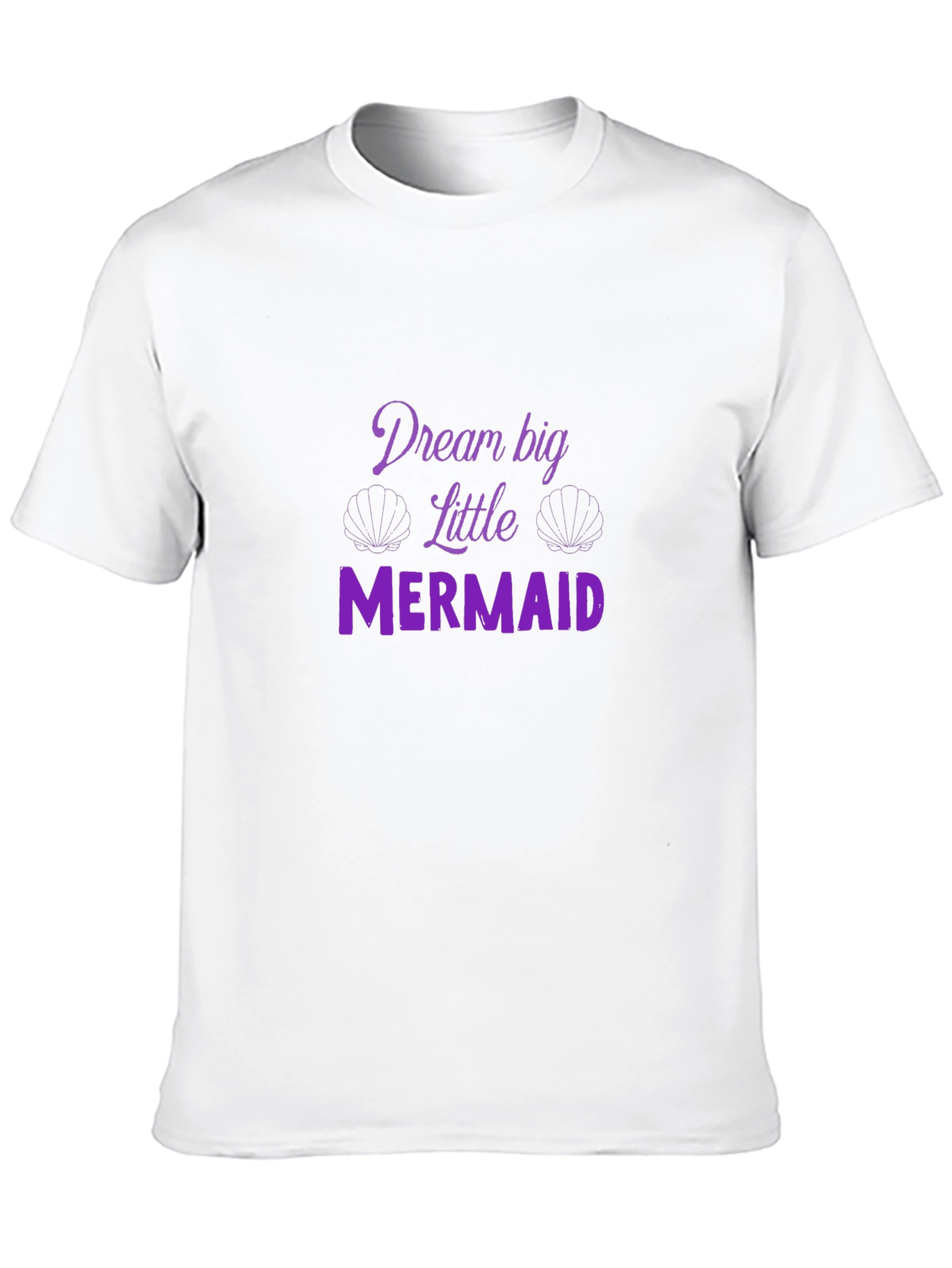 Dream Big Little Mermaid Black T-Shirt