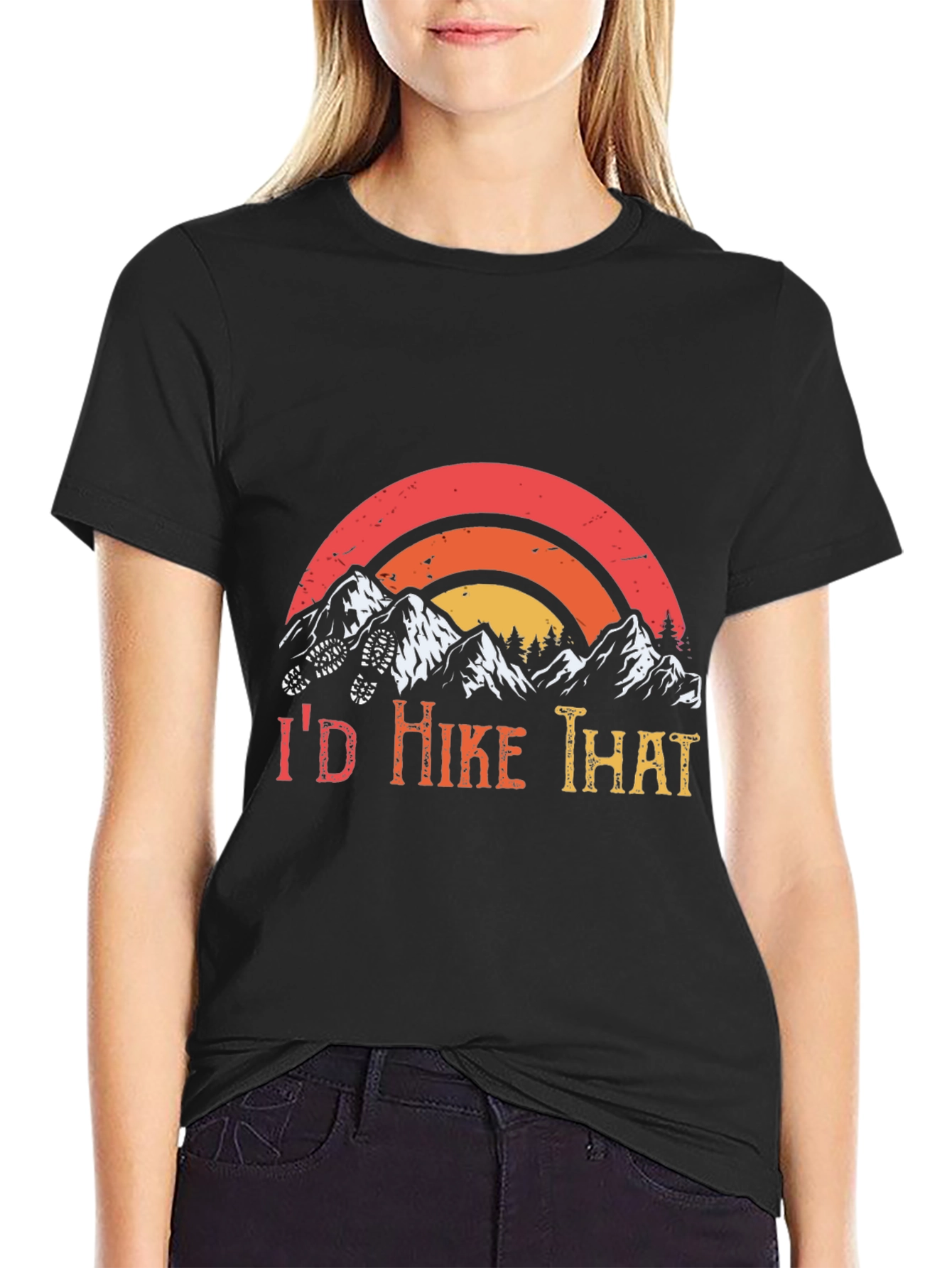 Id Hike That Graphic Tee
