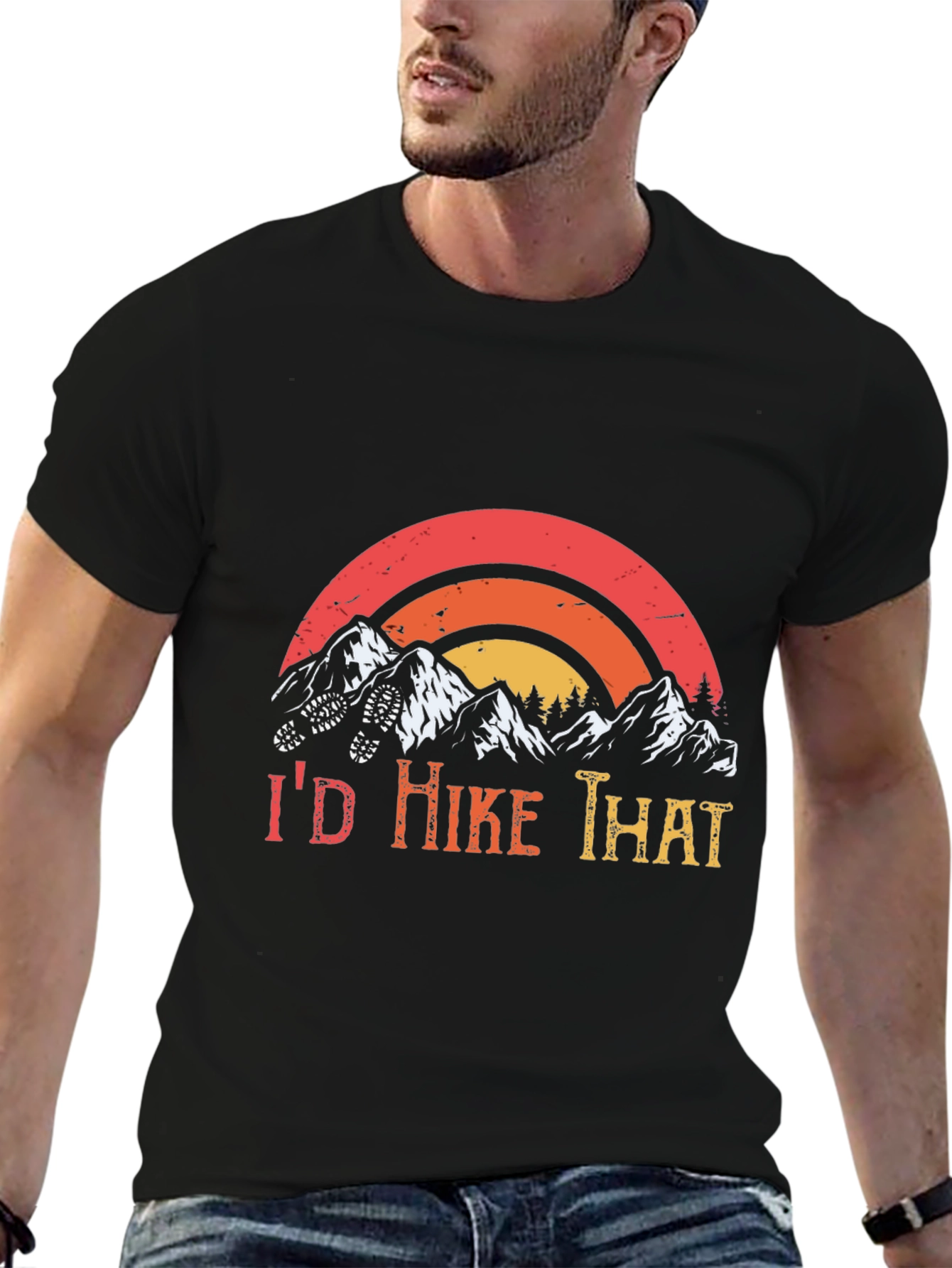 Id Hike That Graphic Tee