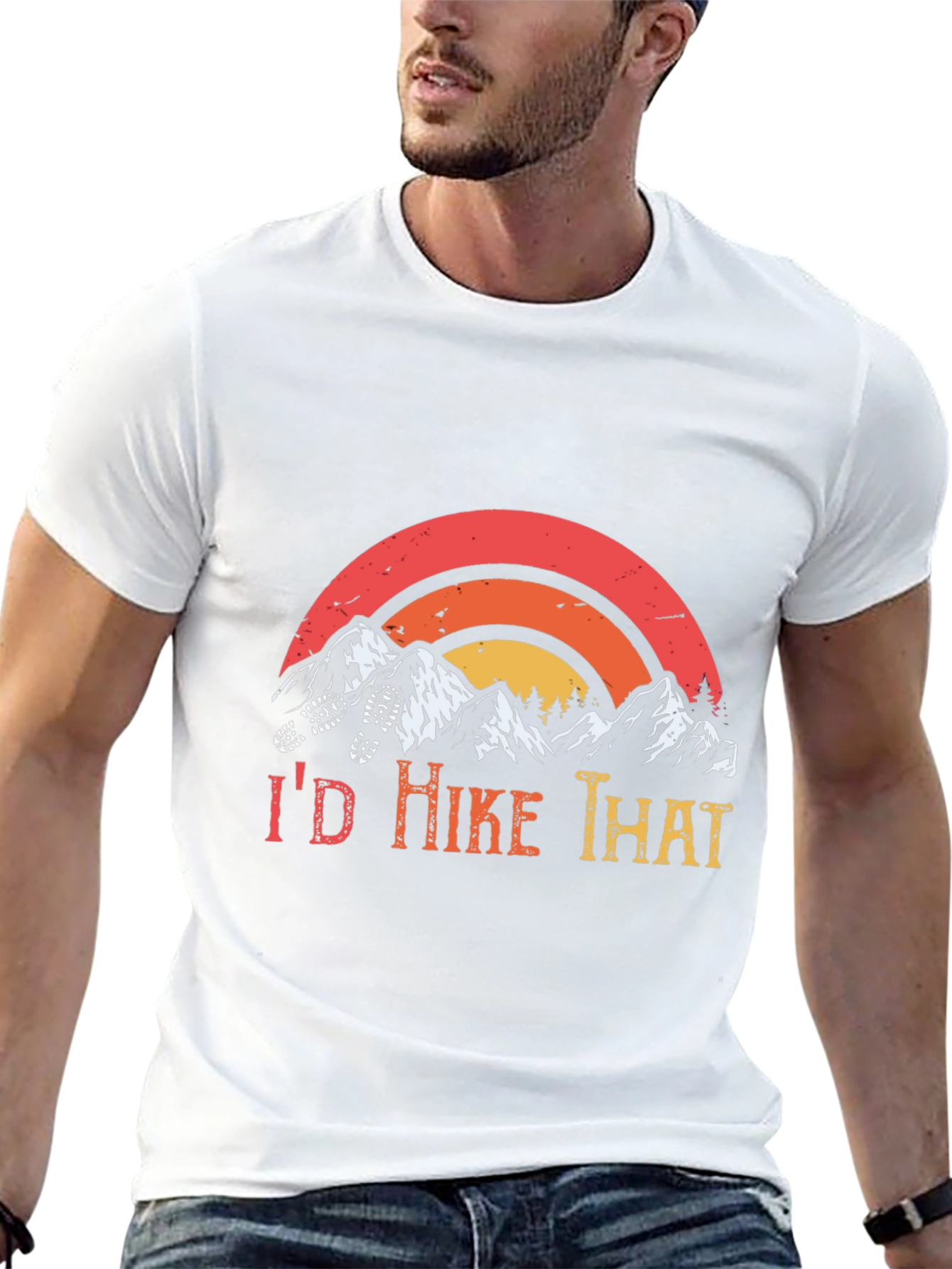 Id Hike That Graphic Tee