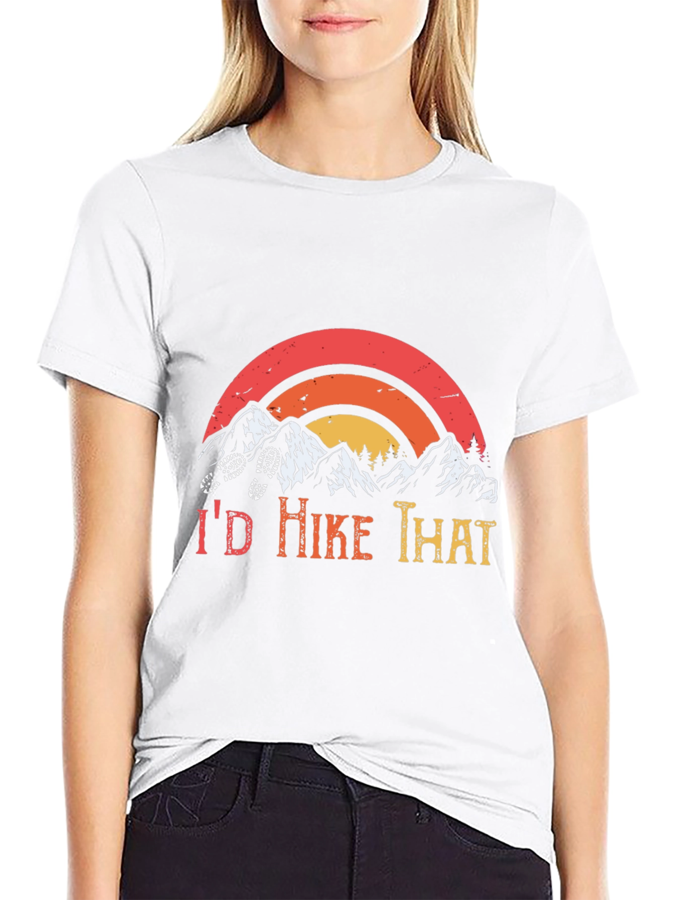 Id Hike That Graphic Tee