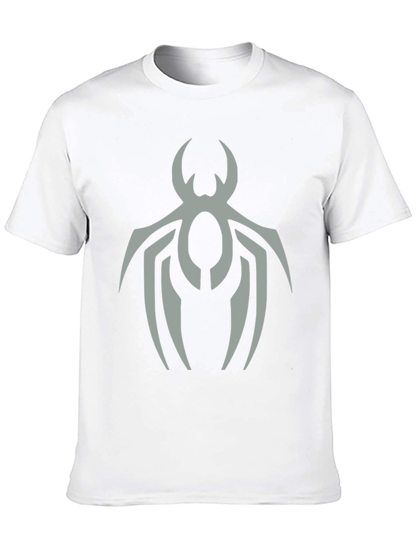 Spider Logo Graphic Tee - Stylish Black T-Shirt
