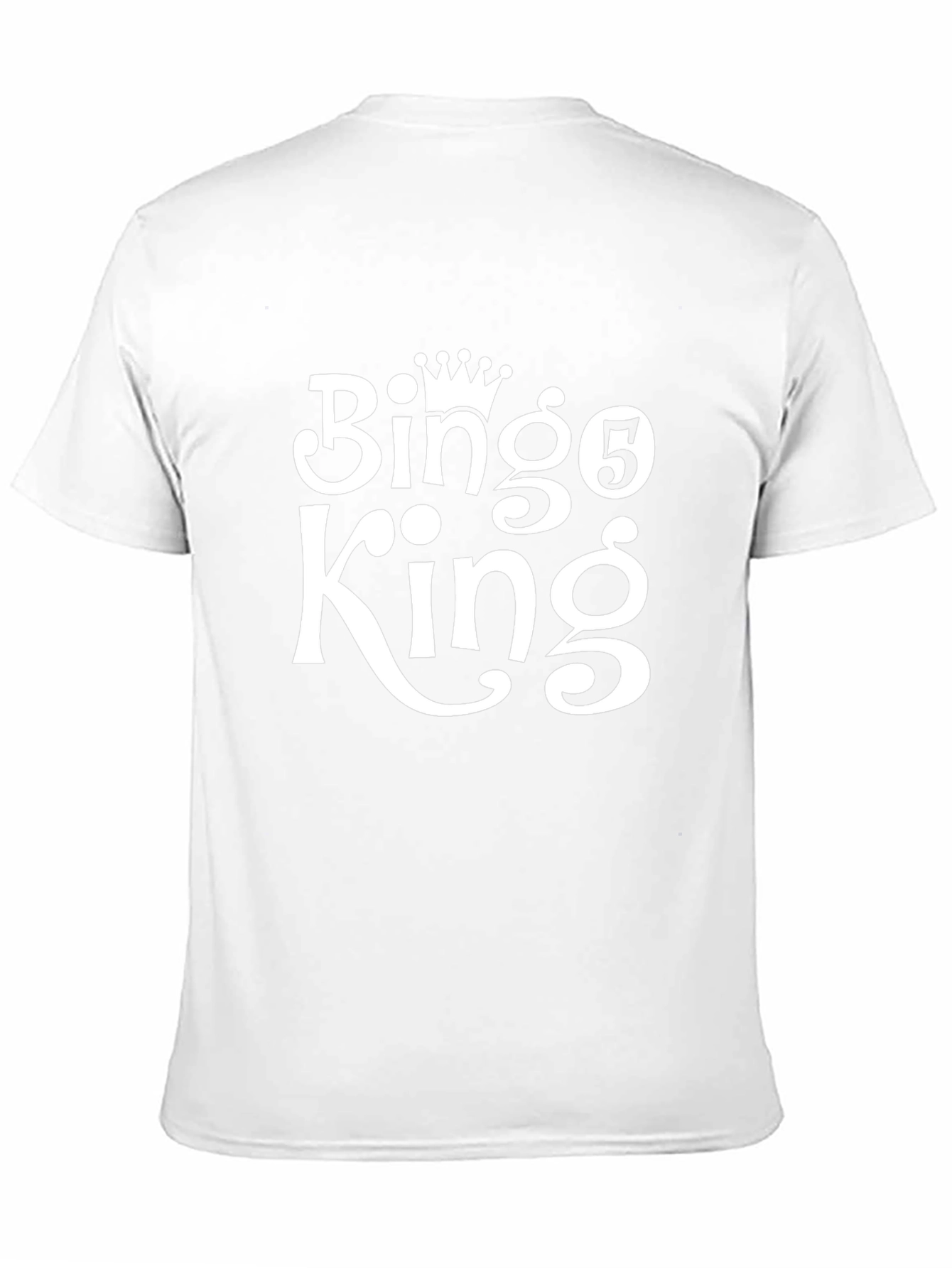 Bingo King Graphic T-Shirt - Fun Casual Wear