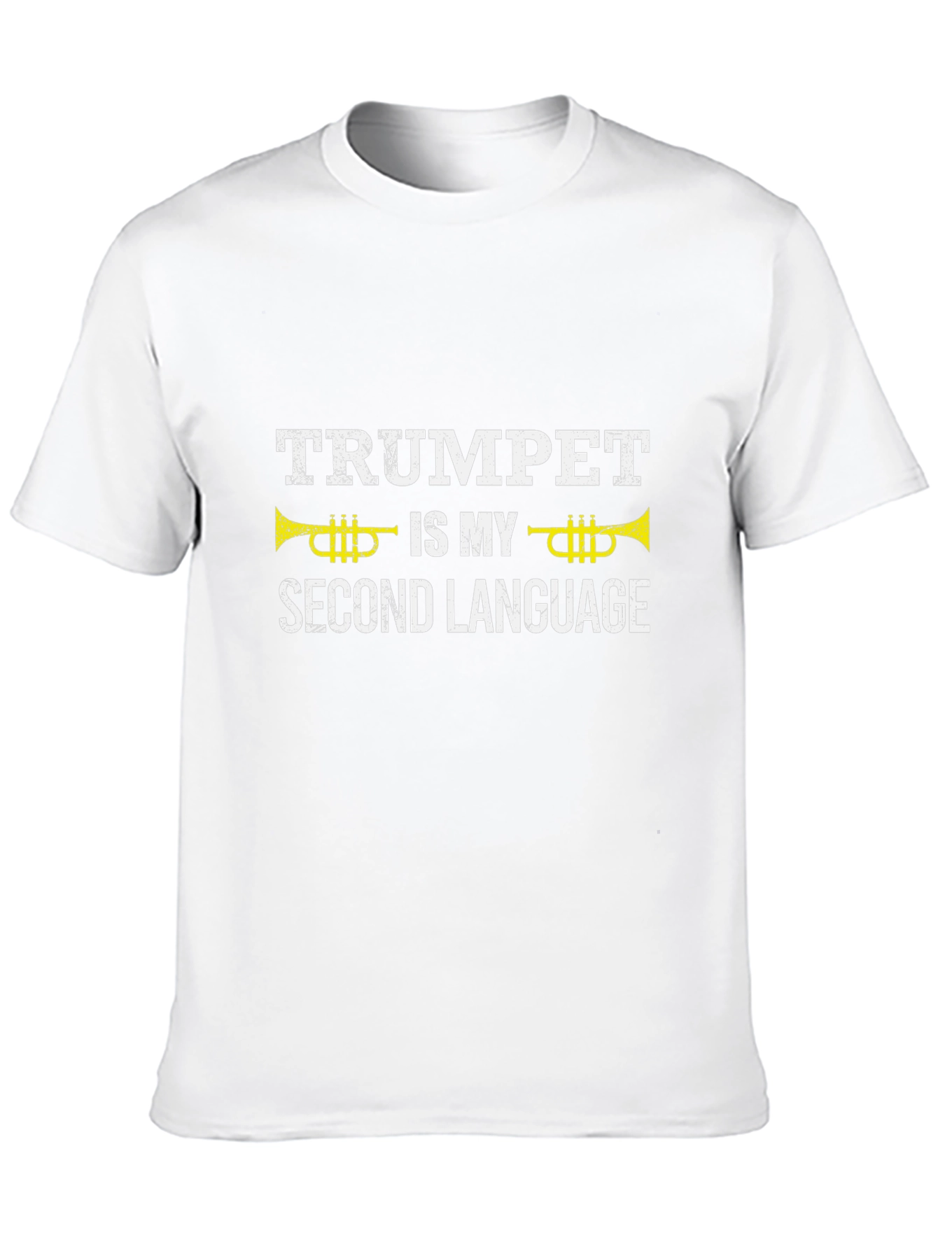 Trumpet is My Second Language - Musician T-Shirt
