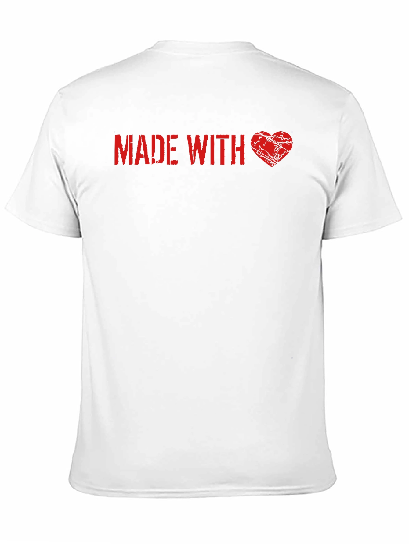 Made With Love Graphic Tee - Trendy Casual Wear