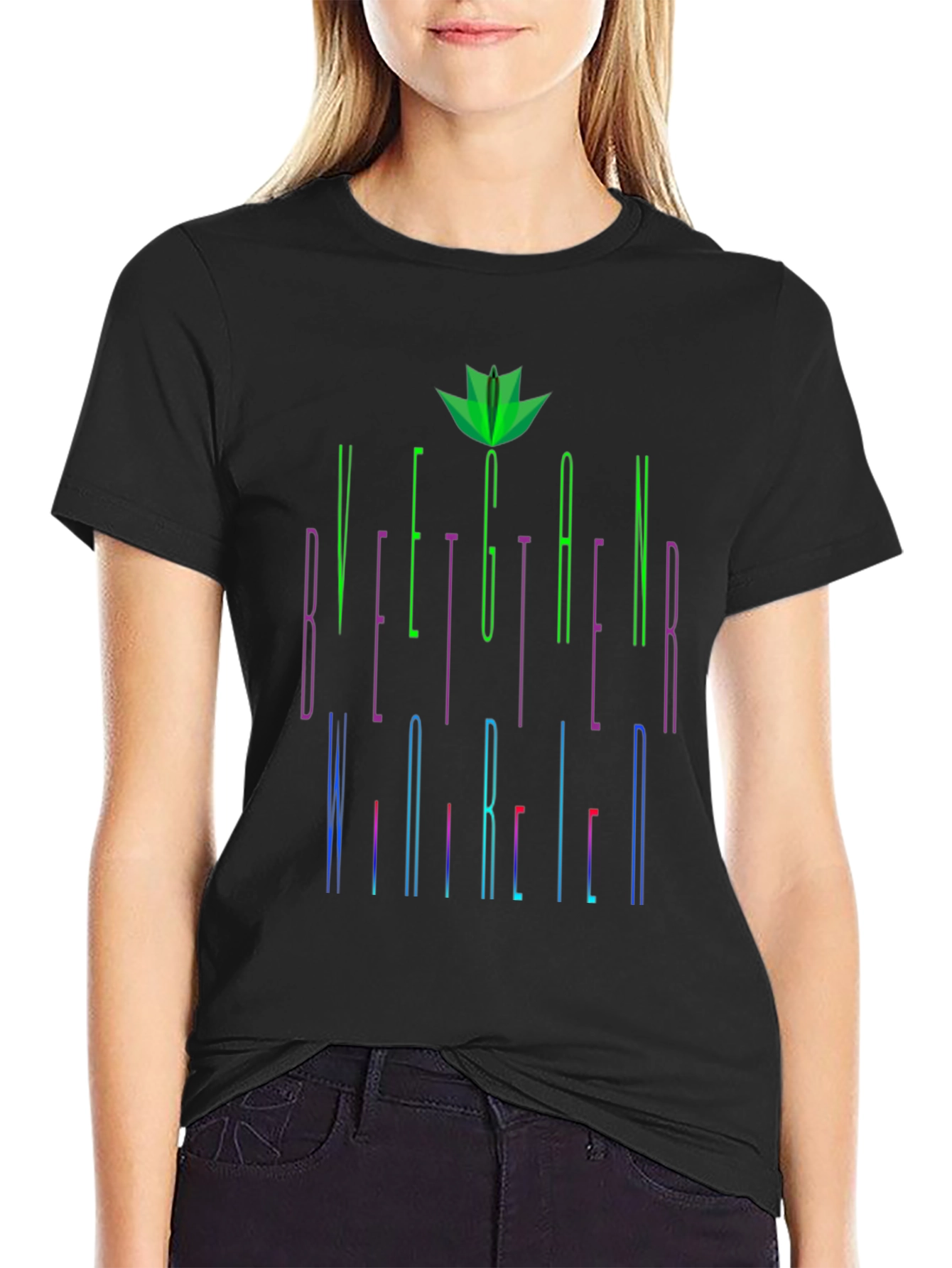 Vegan Vegetarian Warrior Graphic Tee