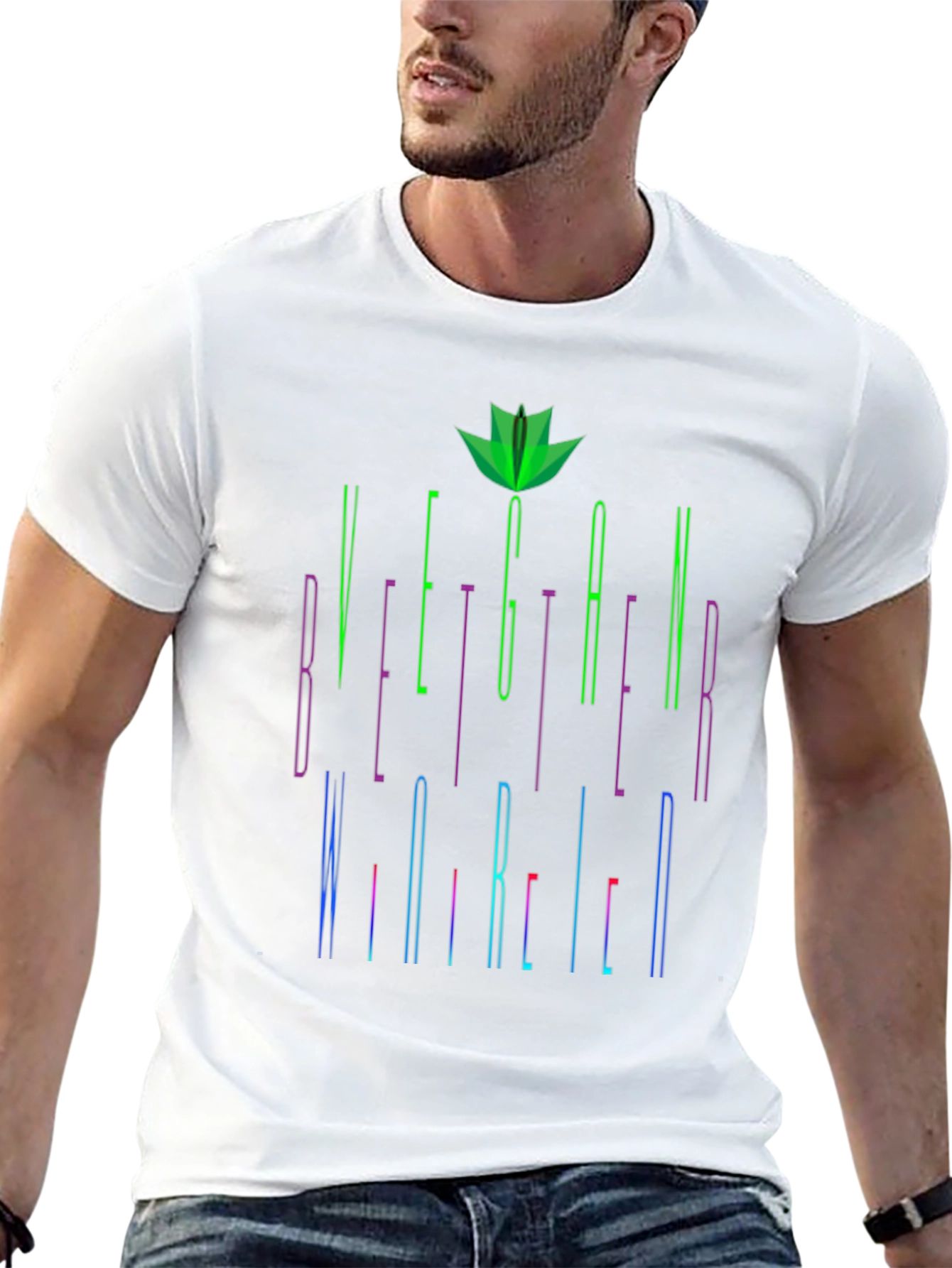 Vegan Vegetarian Warrior Graphic Tee