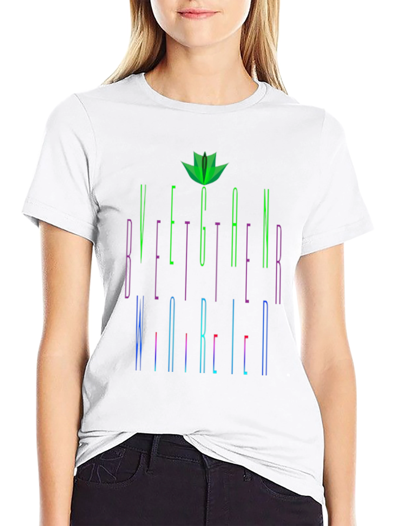 Vegan Vegetarian Warrior Graphic Tee