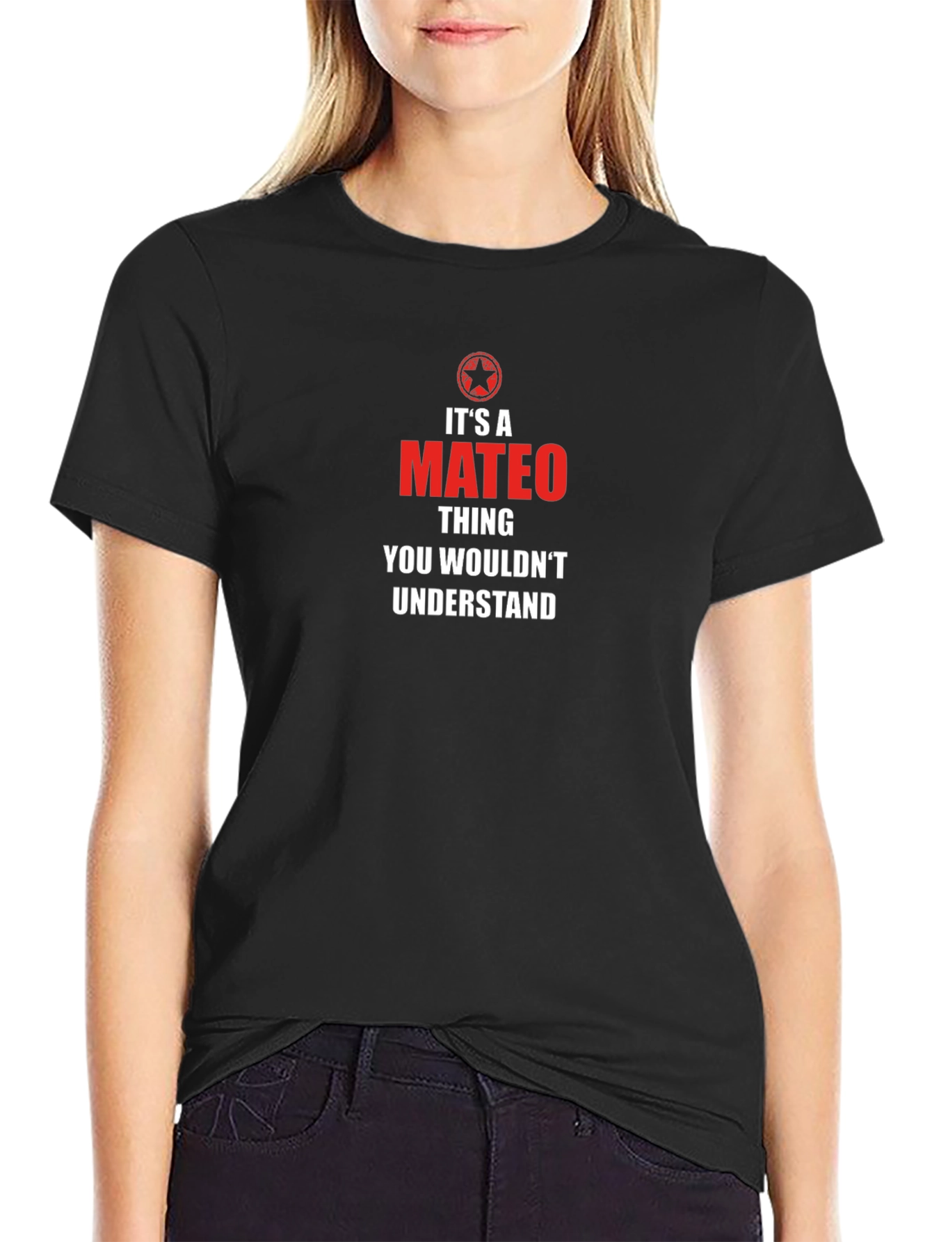 Its a Mateo Thing T-Shirt - Black